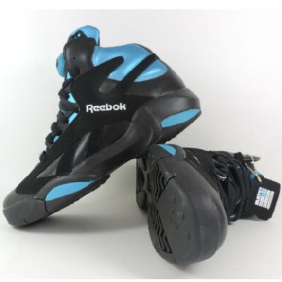 reebok Other - Reebok SHAQ ATTAQ Mens Shoes Black Azure